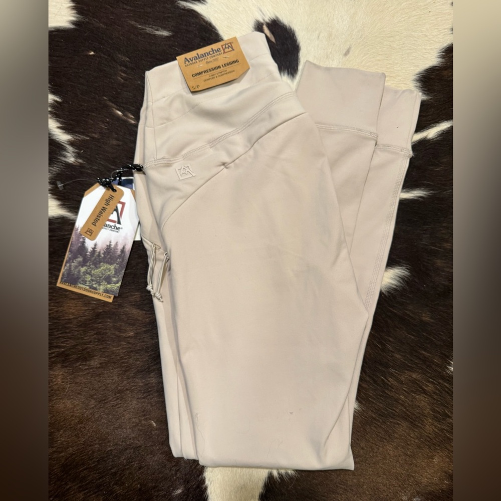 Cream leggings